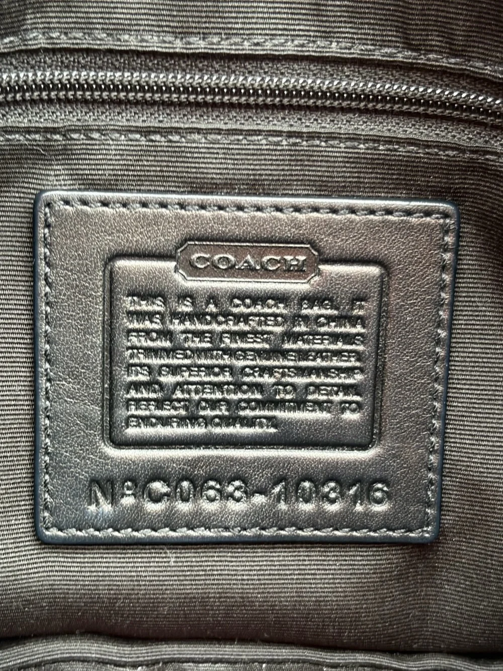Vintage COACH Soho Flap Shoulder Bag Black Leather 10316 - Picture 9 of 17